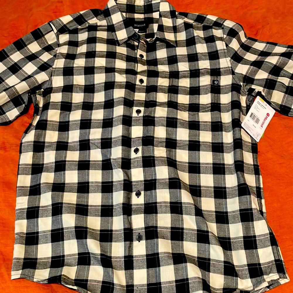 NWT Marmot Bodega Lightweight Flannel Long Sleeve